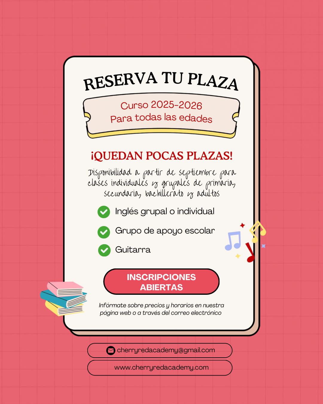 Matrículas abiertas